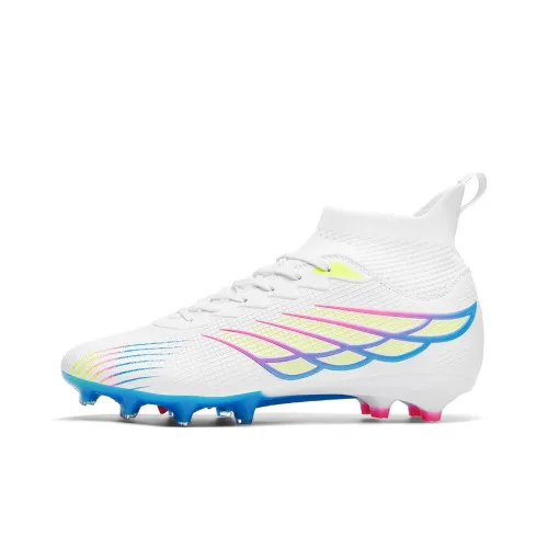 Kung Fu Partners Устойчивые к истиранию Высокие Детские Футбольные Бутсы Подростки