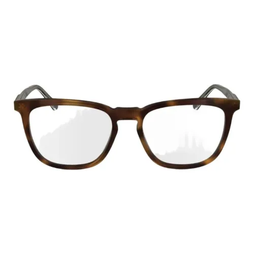 CALVIN KLEIN Пластик Прямоугольные Оправы для очков Мужские Коричневые