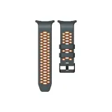 Угольный серый, оранжевый, дышащий, двухцветный, силиконовый ремешок, высококачественный