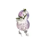 Фиолетовый-Лилия Тюльпан Портативный [Материал Сумка]