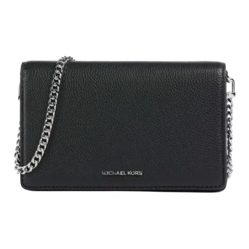 MICHAEL KORS Jet Set GRAIN LEATHER Сумка через плечо Сумка на плечо Женская Черная