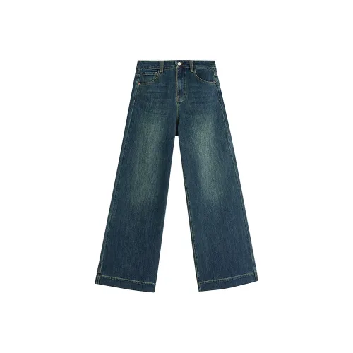 Inman Джинсовый синий Женские джинсы