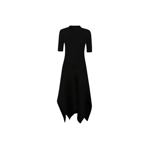 STELLA MCCARTNEY Black Женские Короткие Платья с Рукавами