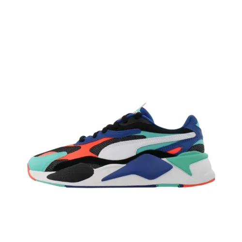 PUMA RS X3 Low Топ Kids Lifestyle Shoes Синий Белый Оранжевый Подростки