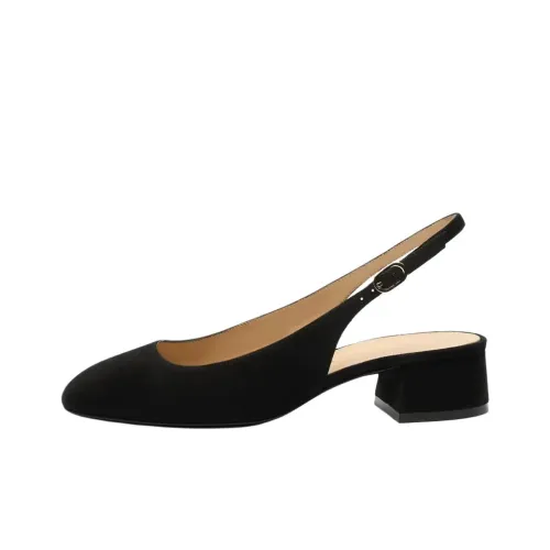 Stuart Weitzman SW MAEVE Грубый каблук Высокие каблуки 3,5 см Женские Черный