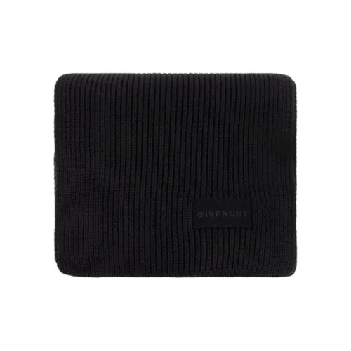 Givenchy Шерсть Вязаные Шарфы Мужской Черный