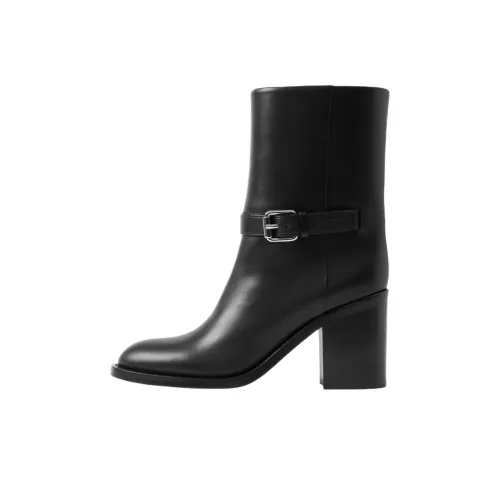 Ботильоны Burberry 8 см Женские Черные