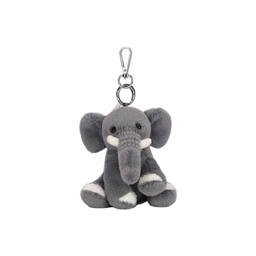 McHugs Серый Черный Слон Брелок Кукла Плюшевая Подвеска 10 см Рекомендуемая Высота