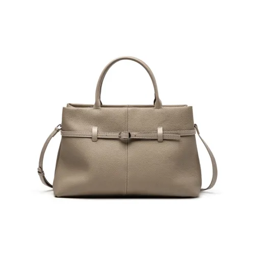 DIFFERENT FACES Коровья кожа Сумка Женская Слоновой серый