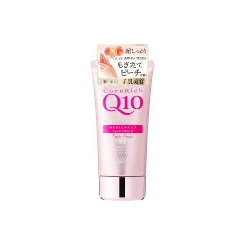 KOSE COSMEPORT Q10 Fine Прозрачный белый Крем для рук Hydrating Moisturizing Refreshing Устойчивый к растрескиванию 80г