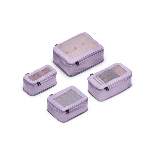 Monostravel Кубики для упаковки Коллаборация Нейлон Хранение Мешок Комбо Унисекс Фиолетовый