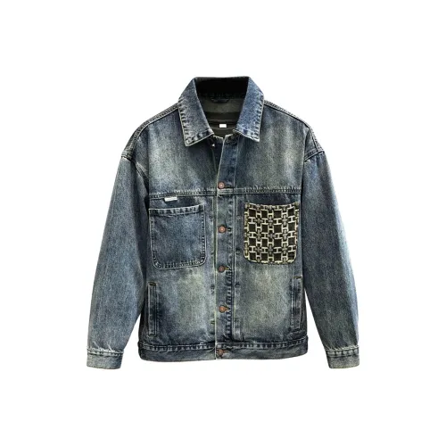 YGQPZHZ Мужские Джинсовые Куртки