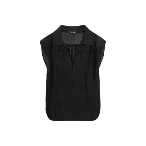 ZARA ZW Series Черные Женские Рубашки