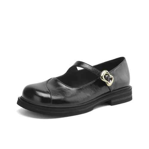 Daphne Квадратный каблук Туфли Мэри Джейн Женские