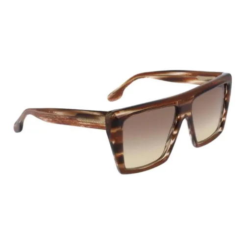 VICTORIA BECKHAM Ацетат Квадратные Солнцезащитные очки Женские Черепаховый