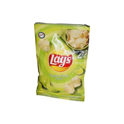 Balenciaga Lay's Коллаборация Клатч Унисекс Зеленый