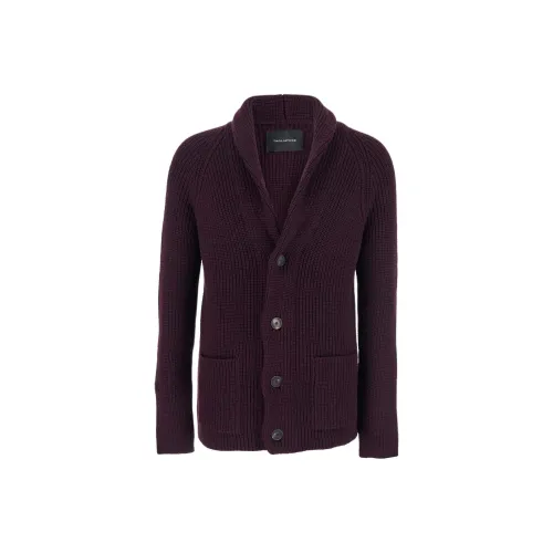 Tagliatore Бордо Красный Мужской Трикотаж