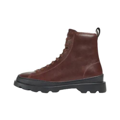CAMPER ботинки Martin Burgundy Women's