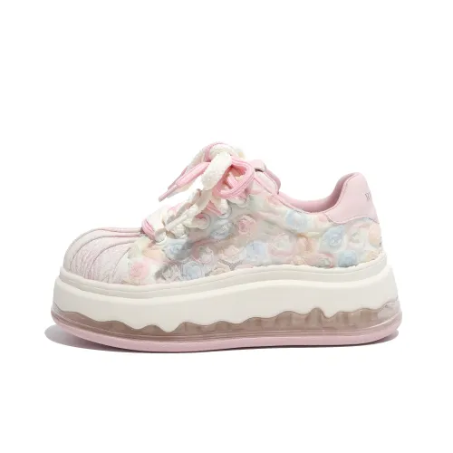 Amoy Love Low Топ Скейтборд Кроссовки Женские