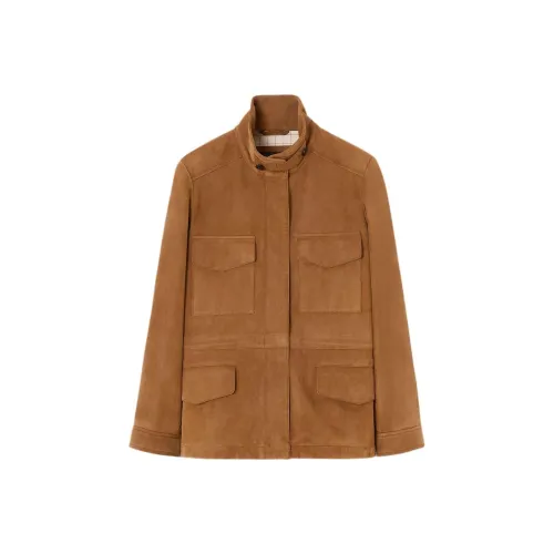 Loro Piana FW25 Кожа Куртка Женская