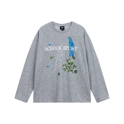 A Chock Серый Унисекс Футболка