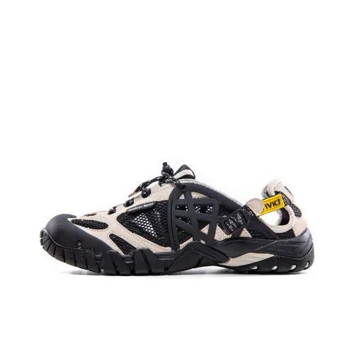 TriVict Дышащая Быстросохнущая Обувь для треккинга с Сцеплением Унисекс Бежево-Белый Черный