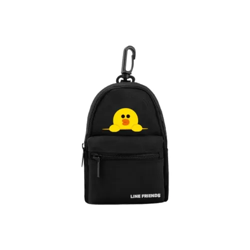 LINE FRIENDS Монетницы Черный Sally Унисекс