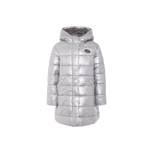 DIESEL Серебряные КIDS Куртки