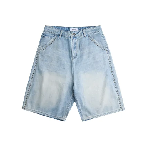 Profound Светло-Синие Мужские Джинсовые Шорты