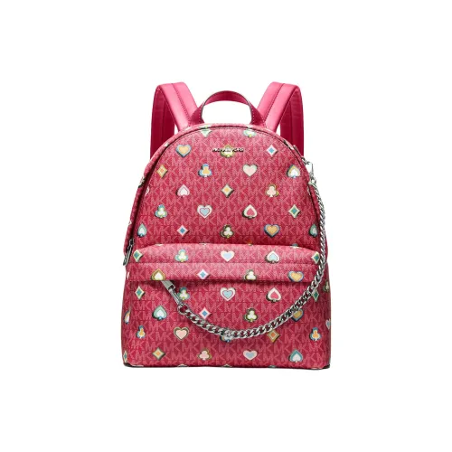MICHAEL KORS Slater Холст Рюкзак Средний Женский Красный