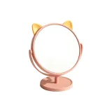 Кошка, ухо, очки - розовый