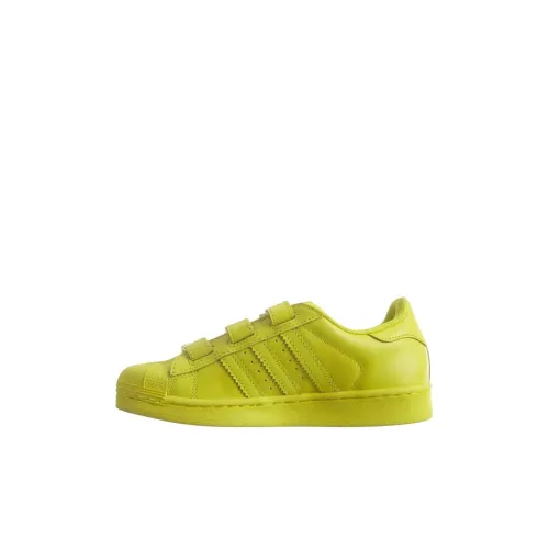 Adidas Superstar Series Детские Скейтбординги Желтые Детские