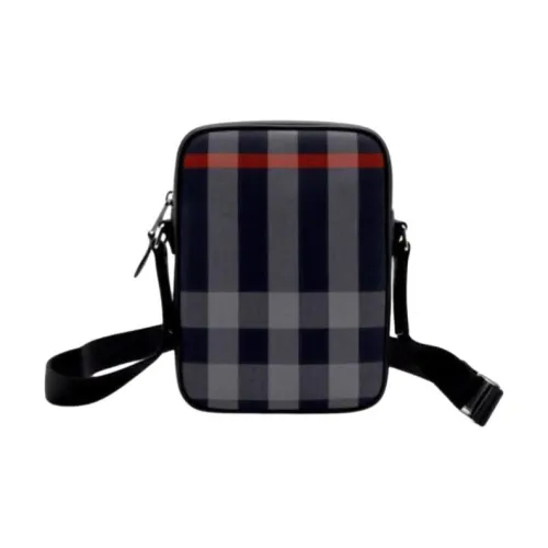 Burberry Хлопок Сумка через плечо Сумка на плечо Унисекс Синяя