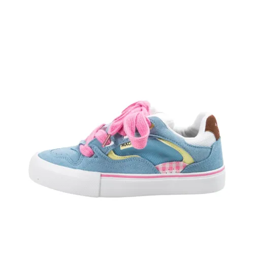 MINGKUANG Street Trendy Rising Stars POP Скейтборд Кроссовки Низкие Синий Женские