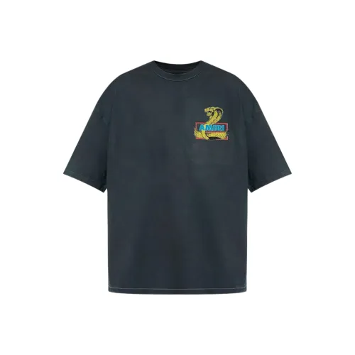 AMIRI Темно-серые Мужские T-рубашки