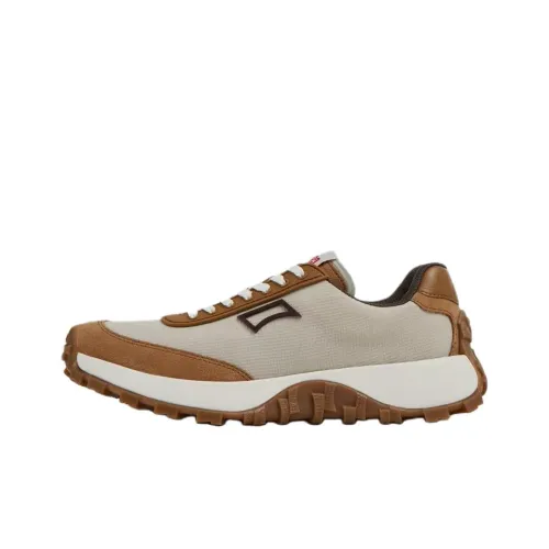 CAMPER Drift Trail Устойчивая к истиранию Низкая Повседневная Обувь Женская Серый Коричневый