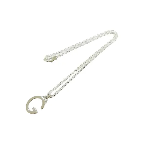 GUCCI Ожерелья Унисекс Серебро