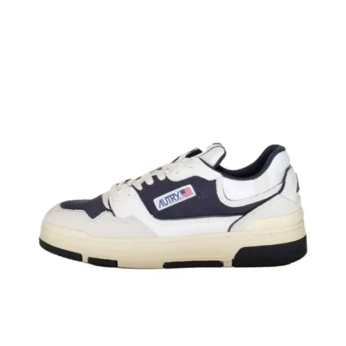 AUTRY Clc Устойчивые к истиранию Низкие Кроссовки для скейтбординга Мужские Белый Черный