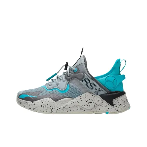 PUMA RS X3 Low Топ Kids Lifestyle Shoes Серый Синий Черный Подростки