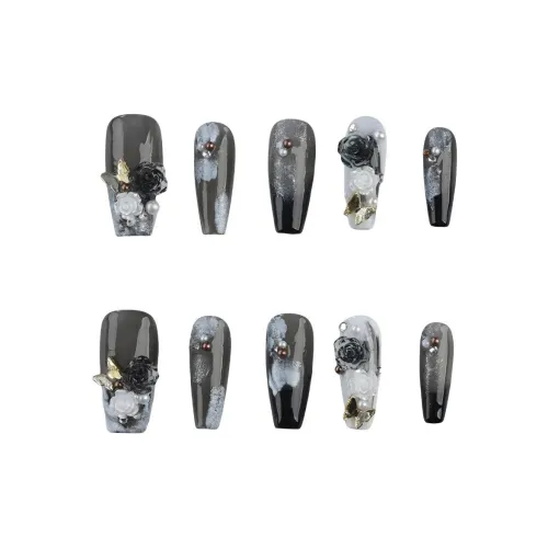 YIYIHE Крутой черный Розовый Бабочка MID Длина Укороченный Короткий Квадрат Круглый Серый Однотонный