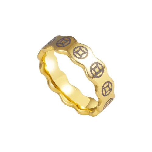 Saya Тунгстен Золото Кольца Унисекс