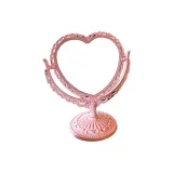 Тумбочка в форме сердца - розовая