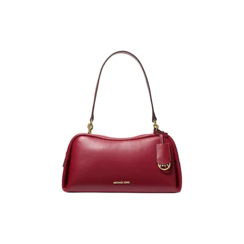 MICHAEL KORS Cecily ПУ (полиуретан) Сумка через плечо Средняя Женская Вишнево-красная