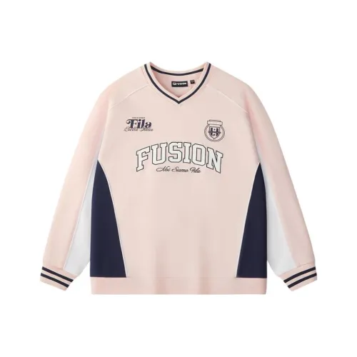 FILA FUSION Толстовка Унисекс Весна Шелк Розовый