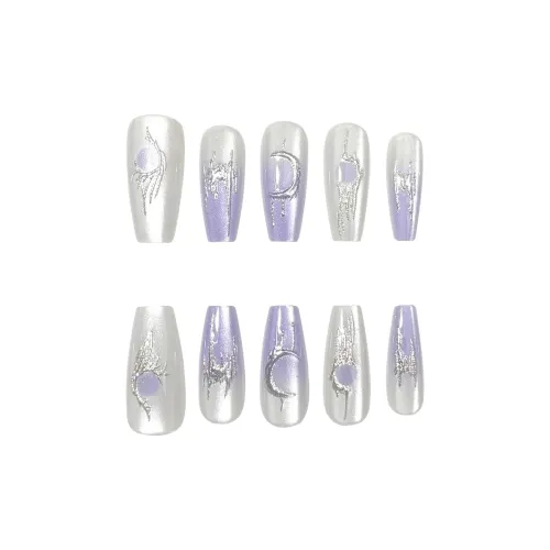 YUNYUEQIAO Кожа Флиртовый стиль Instagram Атмосфера Длинные Накладные ногти