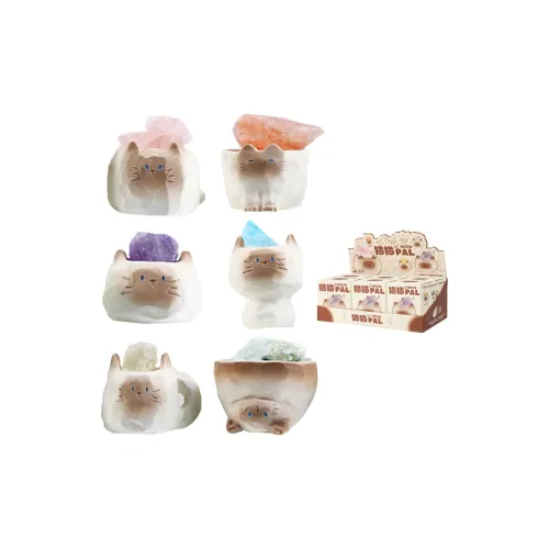 Barbne Котенок Кристальный Милый Животные Офисный Стресс-сокрушитель Слепые коробки Целая коробка 6 шт