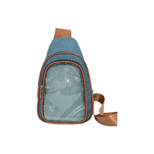 MOWAP Denim Sling Bag It-Bags Women's Multicolor MOWAP Деним Слинг Сумка It-Bags Женская Многоцветная