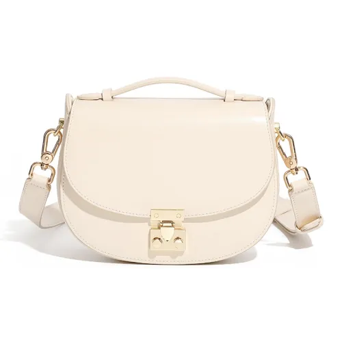 DIFFERENT FACES Коровья кожа Сумка Стандартная Женская Экрю