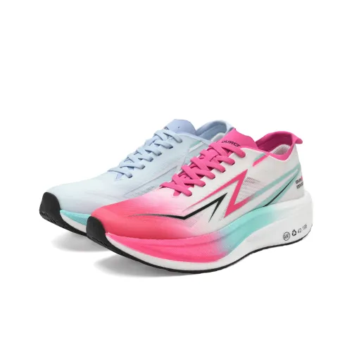 OURCOVER Беговые кроссовки Low Top Cyan Rose Несовпадающие Унисекс