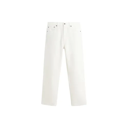 ZARA Белый Мужской Джинсы